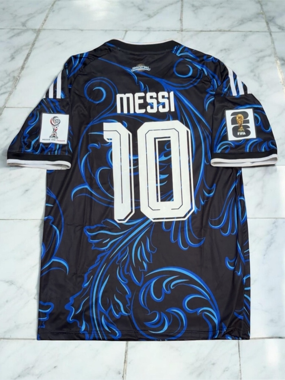 Lionel Messi #10 Argentina 2026 World Cup Away Soccer Jersey